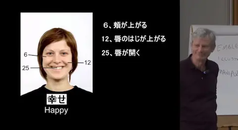 オコナー先生の笑顔は「偽の幸せ」の表情の見本