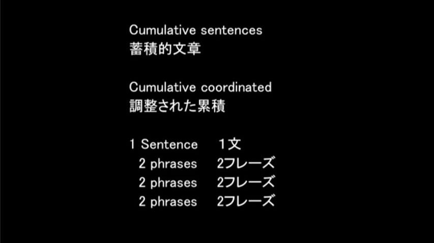 小説の構造を利用した催眠の誘導法